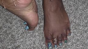 Glitter Pedi