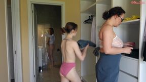 Behind the Fucking Scenes: Two Porn Queens Take on the Pros - and Ride Two Big Cocks. No Script