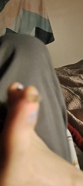 Peeling a Huge Toe Skin Flake