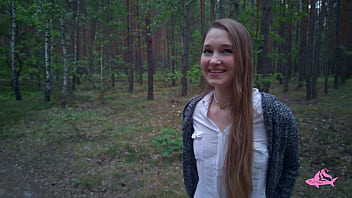 Face-splattered cumfest on a forest-fucked nympho′s visage (pt2)