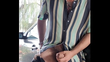 Jerk off by the yard