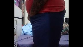 Vaibhav Rubs Himself In Front Of His Wardrobe Mirror