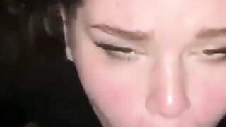 My Step Sis Makes Me Cum inside Her mouth.