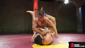 ”Gay wrestling gone well”