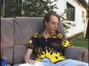 White stud sucks and fucks black girl's hairy twat then gives facial