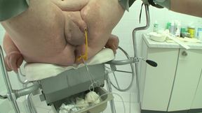 Blonde Girl Does Hardcore BDSM and Slave in a Clinic