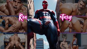 Spider Man Ai Realistic Art Cosplay Gay Porn