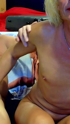 Latest Live Sex Show, Gigi and Dave, Shemale and Man Couple, Webcam 19-09-25 P2