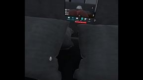 VRChat gay sex in the villa