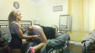 Jakeygirl1987 gets a kinky surprise from her kinky mistress