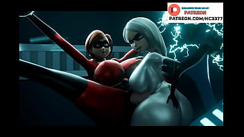 FUTANARI ELASTIGIRL HARD FUCKED BY BIG DICK CARTOON ANIMATED