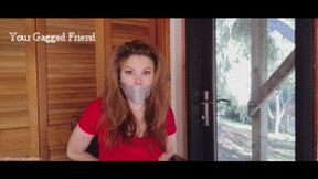 Your Gagged Friend - Candle Boxxx TapeGagged Damsel Gag Talking WMV