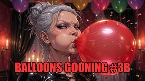 Balloons Gooning #3B: Taut Latex Surrender (Animated)