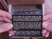 Unboxing King Rings - True Blue Cock Ring - Ringing The captains Cock with his Cock Ring