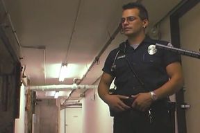 Blonde Babe Pounded Hard by Cop - Gushing Orgasm Explosion