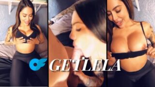 Fellation, creampie, éjaculation &#8211; La Latina Lela Star à gros seins et gros cul se fait sodomiser et obtient un creampie méchant