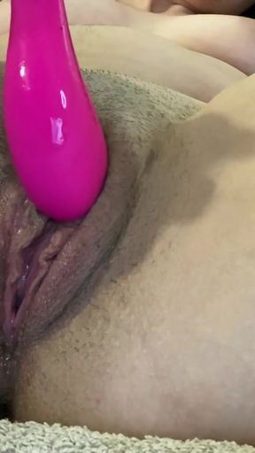 Key moment from "Playing with a dolce toy with orgasm"