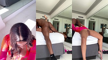 This beautiful sexy Cuban mama name is Luna Star