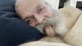 Big Moustache Daddy Bear Sucking Fuzzybeardboy Cock