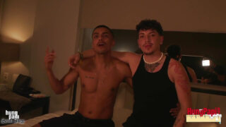 Blowjob, sædsprut, uten kondom, slikking, pappa – amatør unge Santo Jorge og Salmaozin, anal knullet