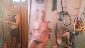 premier jour de vacances chez un fan qui me baise sous la douche hummmm le kiff