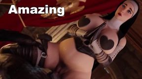 The Nun Caused A Demon That Fucked Her