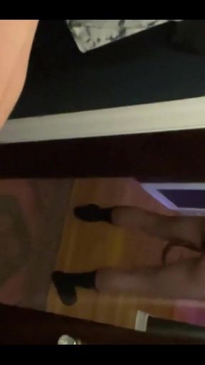 Getting Ready to Be Ass up Blindfolded…
