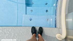 Carissa’s Bounty Hunter training with underwater scuba and self-tie