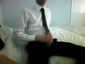 fuck-rubber uniform jack off