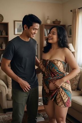 Professional couple features a hairy Thai lady with blonde curvy wife