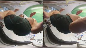 3DVR180 ERER s peachy butt humiliated little Jamie