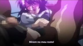 Hentai Orgia Incr&iacute_vel Com Mulheres No Espa&ccedil_o - Melhores Cenas - Legendado PT-BR