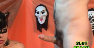 Fucking the Chubby Girl in Front of Her Husband