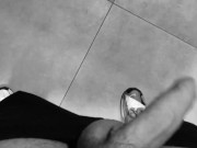 LOUD DICK Smacking / Slapping / Banging in a PUBLIC TOILETS ** I left the Door Unlocked **
