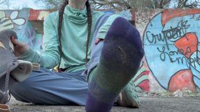 Sweaty Hiking Feet JOI