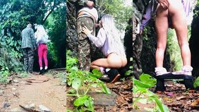 guia turistico coloca turista para chupar no passeio