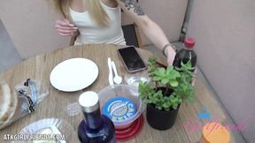 Delightful Paris White at pussy licking clip