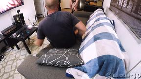 Slutty Gigi Breeze gobbles cock and eats jizz