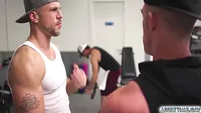 Roman Todd And Nick Fitt - Wooh, Hold On! What On Earth Is Going On This Gym?! Two Men And Completely Shameless Get Naked And Start Fucking Each Other. In Public! The Other Exercisers Are Shocked! 6 Min