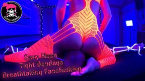 NEON FEMDOM - Headbangin Facesitting - 720p