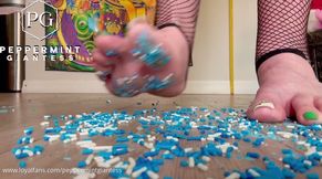 ASMR Giantess Sprinkle Crush Size 16 Feet Destruction
