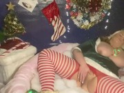 Busty BBW Mrs.Claus missing Santa’s Candy Cane!