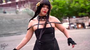 yor forger bent my will by fucking my brains out! - selena vega