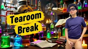 a guy enjoys cruising at the tearoom with another strangers