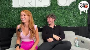 Amateur Redhead Picked Up for Car Sex with Big Tits Babe