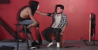 Black amateur master plays with his slave in the kinkiest roles