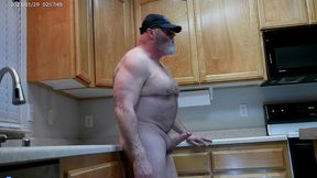 simscristian05 - update #252 - naked exercises in the kitchen - oct 15, 2025