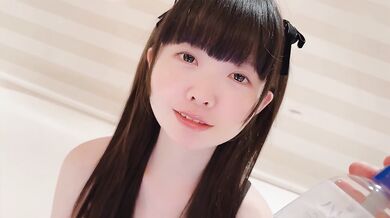 Tiny japanese step sis moans loud on ass focused back bang full of cum