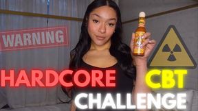 Hardcore CBT Challenge FemDom JOI Game