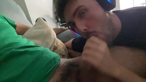 blowjob while gaming